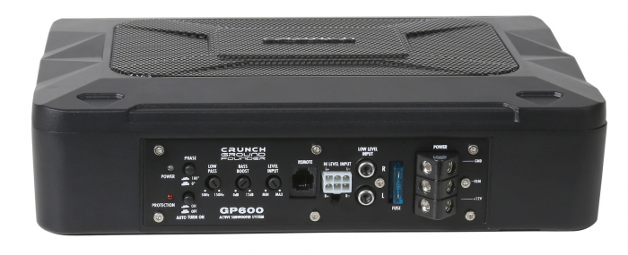 Subwoofer auto activ Crunch GP600, 13 x 20 cm, 100W RMS [2]
