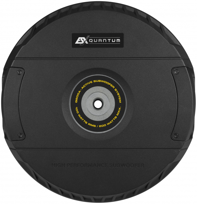 Subwoofer auto activ ESX QUANTUM Q800A, 20 cm, 100 W RMS [2]