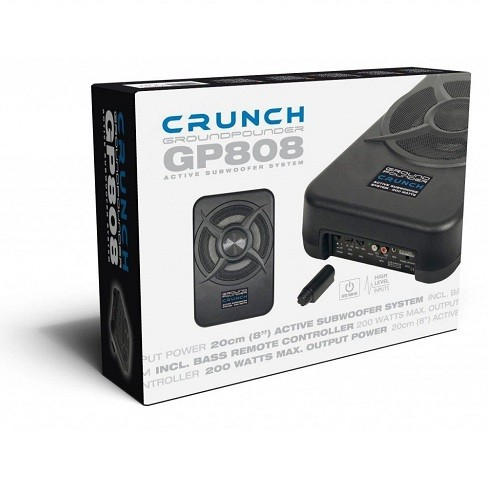 Subwoofer auto activ Crunch GP808, 100W RMS [5]
