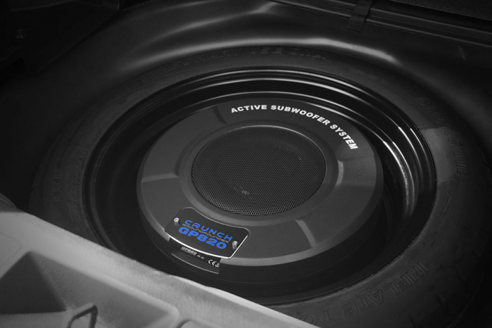 Subwoofer auto activ Crunch GP820, 20 cm, 150W RMS [6]