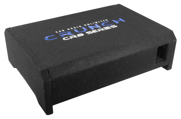 Pachet bass auto subwoofer Crunch CRB200, 200W RMS + amplificator Crunch GPX1000.4, 4 canale, 500 W RMS + Kit cablu amplificator [3]