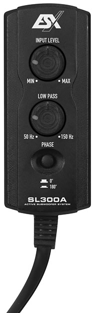 Subwoofer auto activ ESX Signum SL300A, 13 cm, 100W RMS [5]