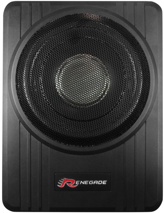 Subwoofer auto activ Renegade RS800A, 20 cm, 100W RMS [4]