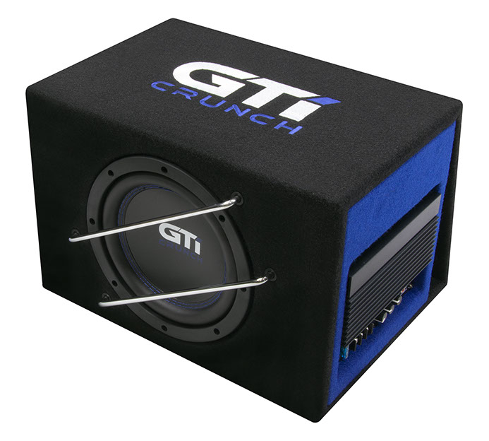 Subwoofer auto activ Crunch GTI800A, 20 cm, 200W RMS [3]