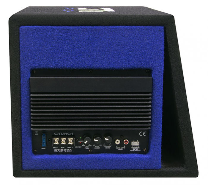 Subwoofer auto activ Crunch GTI800A, 20 cm, 200W RMS [4]