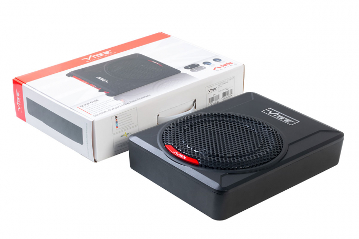 Subwoofer auto activ Vibe Slick C10A-V0, 25 cm, 180W RMS [8]