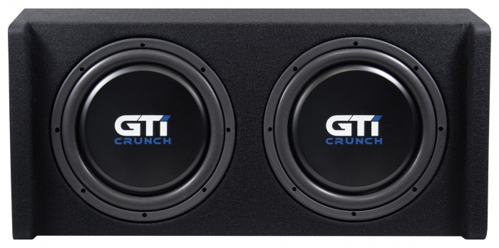 Subwoofer auto dual Crunch GTi300T, 2 X 30 cm, 300 W RMS [3]