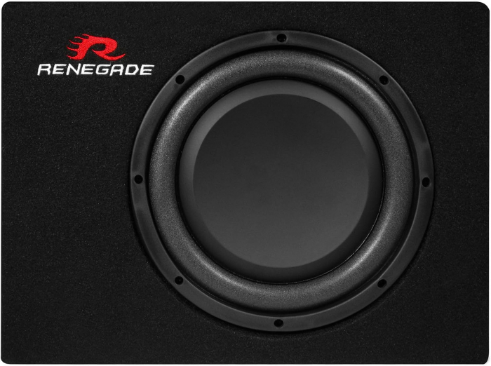 Subwoofer auto slim Renegade RXS1000, 25 cm, 200W RMS [3]