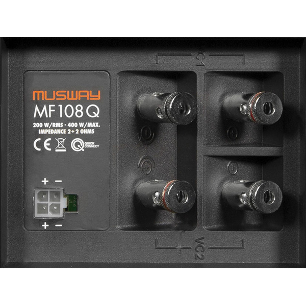 Subwoofer auto Musway MF108Q, 20 cm, 200W RMS [9]