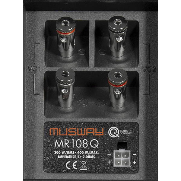 Subwoofer auto Musway MR108Q, 20 cm, 200W RMS [5]