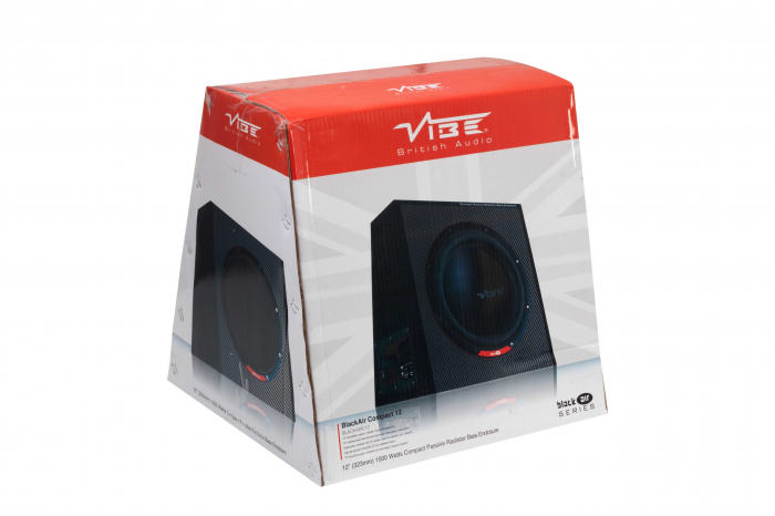 Subwoofer auto VIBE BLACKAIRC12-V2, 30 cm, 500W RMS [10]
