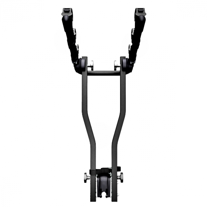 Suport 3 biciclete Peruzzo Arezzo 667/3N cu prindere pe carligul de remorcare, Negru [2]