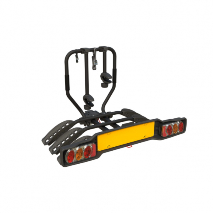 Suport 3 biciclete Peruzzo Siena 668/3N cu prindere pe carligul de remorcare, Negru [1]