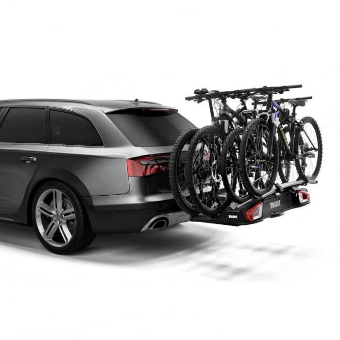 Suport auto pentru 3 biciclete Thule VeloSpace 939 XT3 cu prindere pe carligul de remorcare, negru [9]