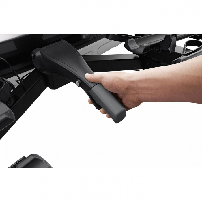 Suport auto pentru 3 biciclete Thule VeloSpace 939 XT3 cu prindere pe carligul de remorcare, negru [8]