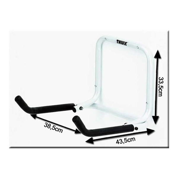 Suport depozitare bicicleta Thule Wall Hanger 9771, metal, gri [3]