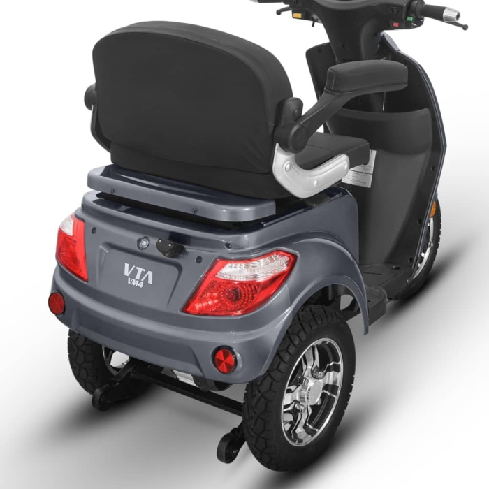 Triciclu Electric Fara Permis Volta VM4, 1000W, 25km/h, Autonomie Maxima 50km, Gri [3]