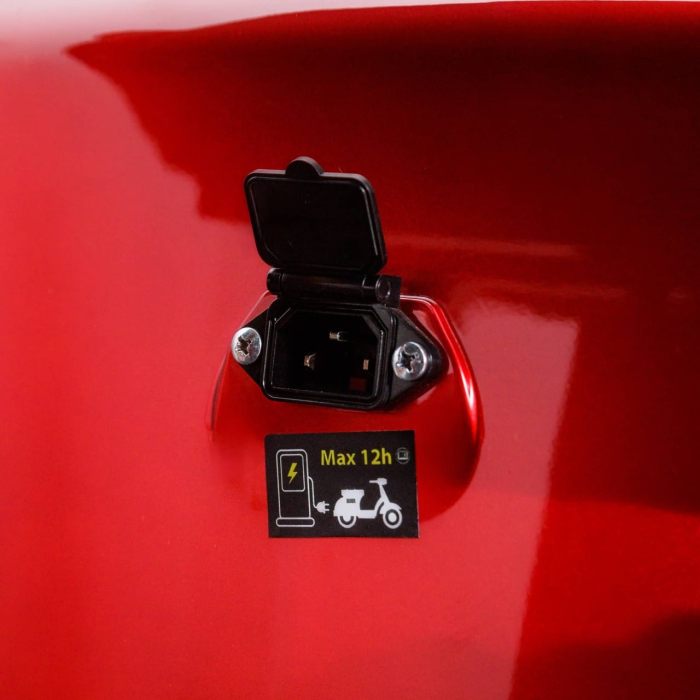 Triciclu Electric Fara Permis Volta VM4, 1000W, 25km/h, Autonomie Maxima 50km, Rosu [6]