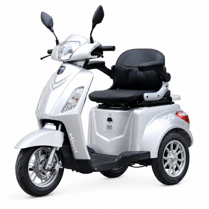 Triciclu electric RDB A-klass4, fara permis 25km/h, 1000W, Baterie 60V 20Ah, Albastru [12]