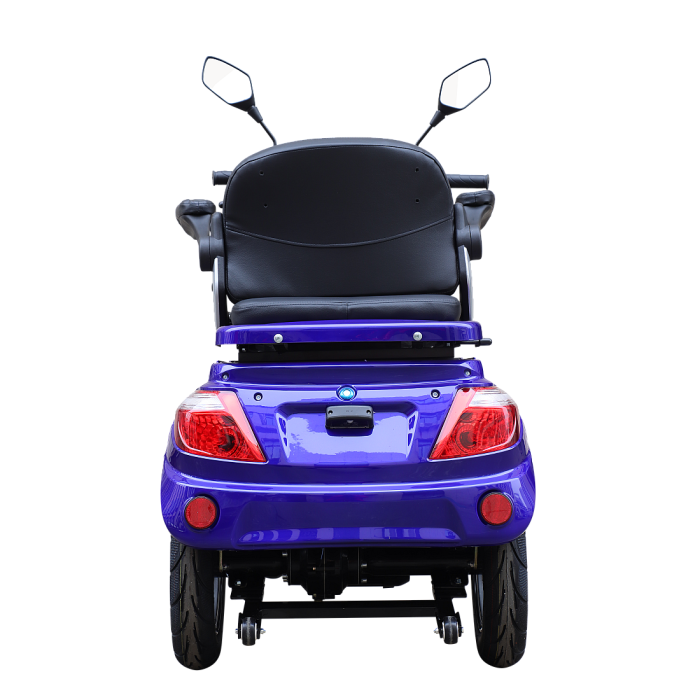 Triciclu electric RDB A-klass4, fara permis 25km/h, 1000W, Baterie 60V 20Ah, Albastru [3]
