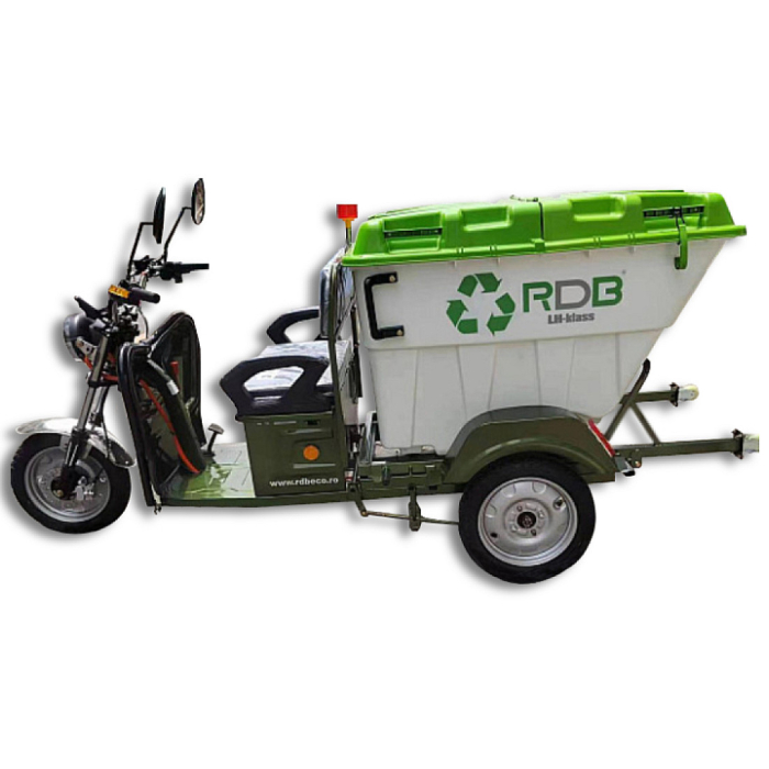 Triciclu electric RDB LH-Klass  fara permis, Certificat EEC,1600W, 25 km/h, Verde [6]