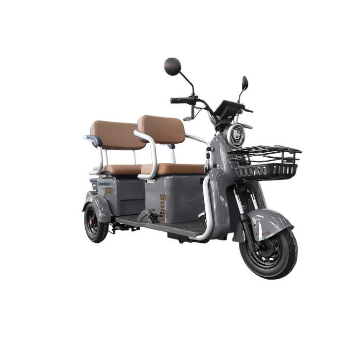 Triciclu Electric RDB LONG, fara permis, 2000W, 25km/h, Albastru [4]