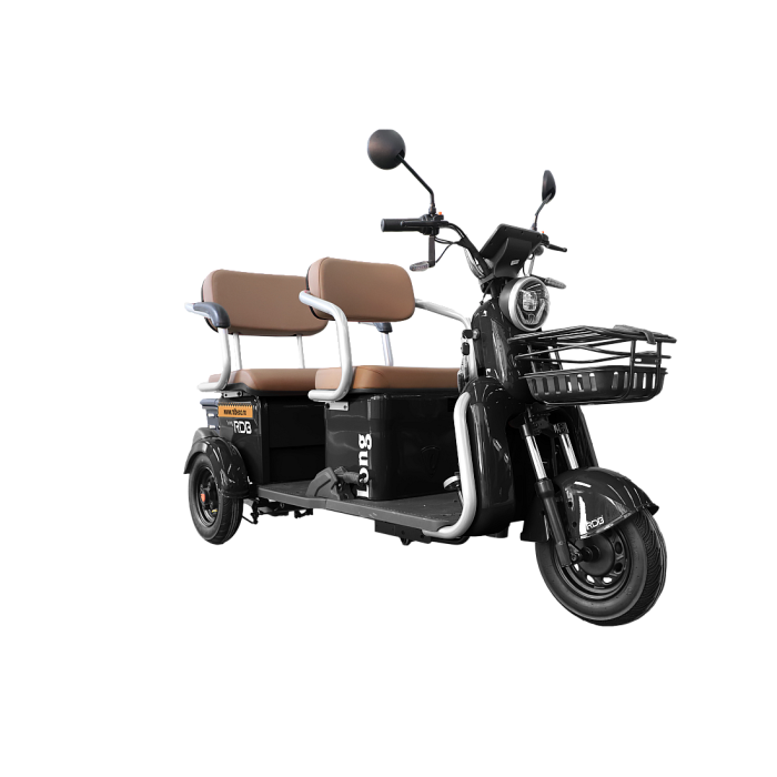 Triciclu Electric RDB LONG, fara permis, 2000W, 25km/h, Albastru [8]