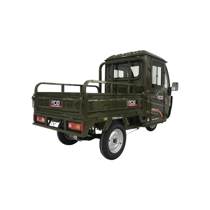 Triciclu electric, RDB MAX-Klass4, acoperis inchis, fara permis, 72V 32Ah, 4000W, 25km/h , Rosu [19]