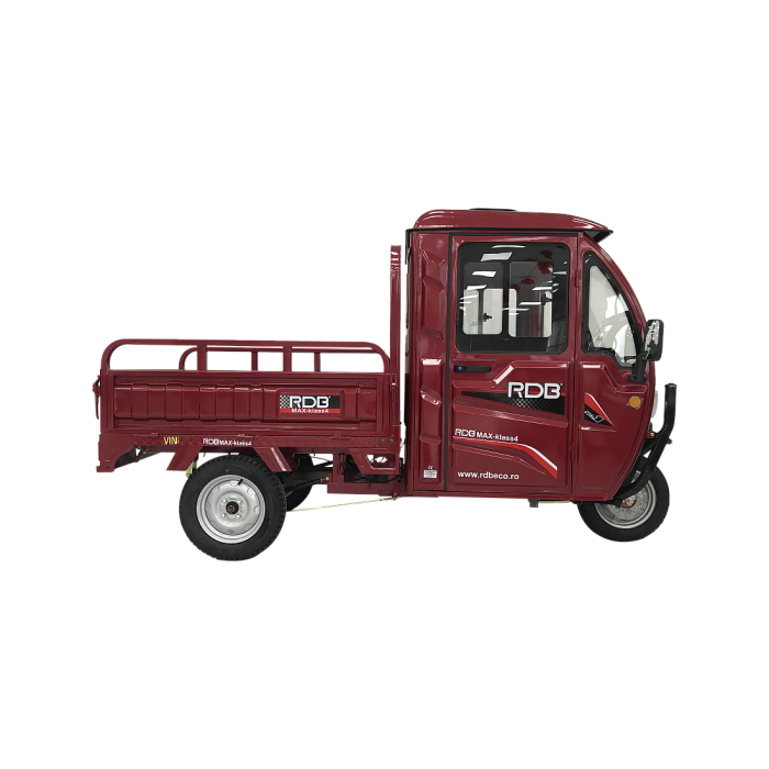 Triciclu electric, RDB MAX-Klass4, acoperis inchis, fara permis, 72V 32Ah, 4000W, 25km/h, Albastru [11]