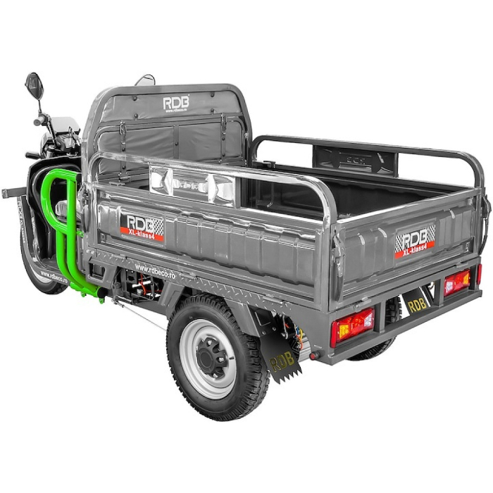Triciclu electric RDB XL-Klass4,  4000W, 72V 45Ah, 25km/h, HIDRAULIC, Rosu [8]