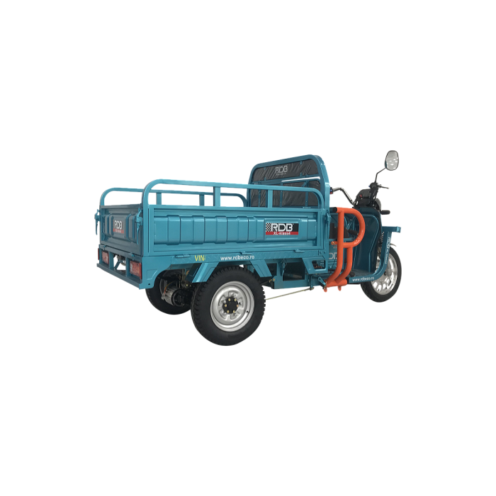 Triciclu electric RDB XL-Klass4,  4000W, 72V 45Ah, 25km/h, HIDRAULIC, Portocaliu [18]