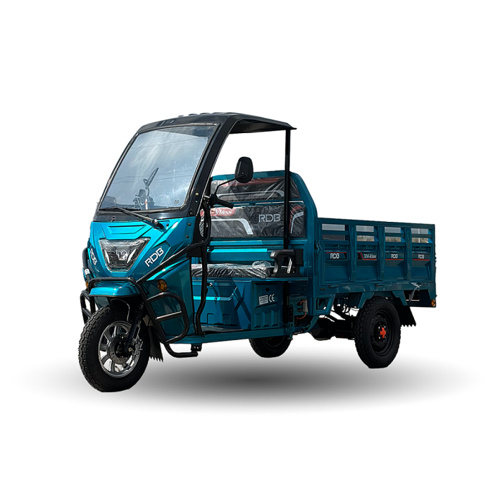 Triciclu electric RDB XM-Klass, 1500W, 72V 45Ah, 25km/h, Rosu [3]