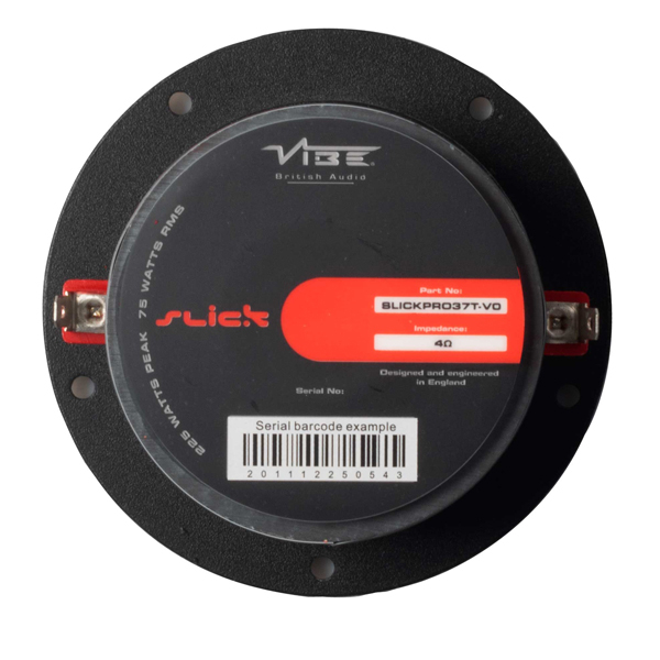 Tweetere auto Vibe Slick PRO37T-V0, 9.8 cm, 75W RMS [8]