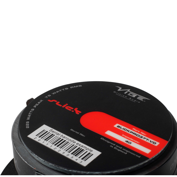 Tweetere auto Vibe Slick PRO37T-V0, 9.8 cm, 75W RMS [5]