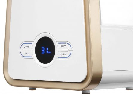RESIGILAT Umidificator Beko ATH7120, capacitate 3 l, tehnologie Ultrasonic, 250 ml/h, alb/auriu [4]