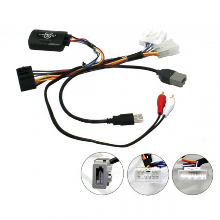 Subwoofere & boxe auto - Adaptor comenzi volan Connects2 CTSTY006.2, compatibil Toyota Aygo