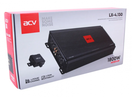 Amplificator auto ACV LX 4.130, 4 canale, 800W RMS [4]