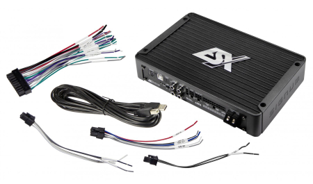 Amplificatoare auto - Amplificator auto ESX Signum SE800.6DSP, DSP cu 6 canale amplificate si 8 canale procesate, 6 x 80 W la 4 Ohmi  sau 6 x 125 W la 2 Ohmi, aplicatie smarphone si bluetooth integrat