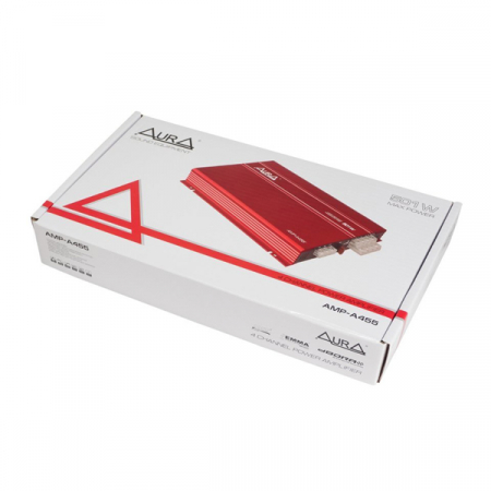 Amplificator auto Aura FIREBALL 455, 4 canale, 300W RMS [4]