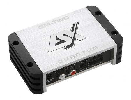 Subwoofere & boxe auto - Amplificator auto ESX Quantum QM-TWOV2, 2 canale, 300W RMS