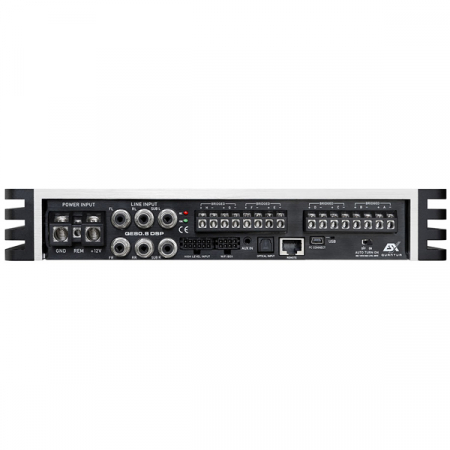 Amplificator auto ESX Quantum QE80.8DSP, 8 canale, DSP, 750W RMS [5]