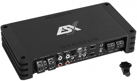 Subwoofere & boxe auto - Amplificator auto ESX Quantum QL600.2-24V, 2 canale, 600W RMS