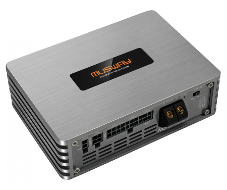 Amplificatoare auto - Amplificator Auto Musway M5DSP-512K, Clasa D, 5 Canale, Procesor Sunet 8 Canale, 500W RMS
