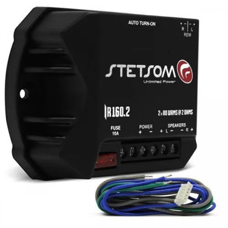 Amplificator auto Stetsom IR 160.2 - 2, 2 canale, 160W RMS [2]