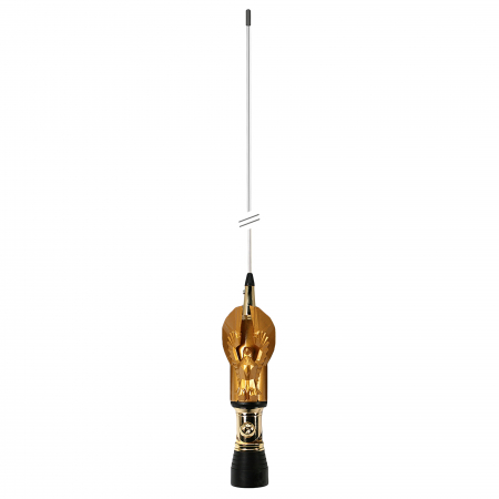 Antena CB LEMM GOLDEN EAGLE AT666, lungime 200 cm, castig 7dB, 26-28MHz, 2500W, montura PL259 [1]
