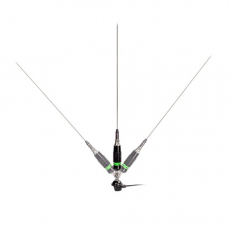 Antena CB LEMM Magnum AT-71, lungime 170 cm, castig 3dB, 26.5-28Mhz, 600W, cablu RG58 4m [3]