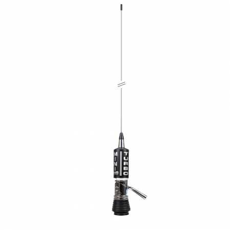 Antena CB LEMM MiniTurbo AT-1002 PL, lungime 110 cm, castig 2dB, 26.5-27.5Mhz, 200W, fara cablu [2]