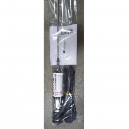 Antena CB LEMM TURBO IMPERO, alb, lungime 200 cm, castig 7dB, 26.5-28Mhz, 2500W, cablu RG58 4m [4]