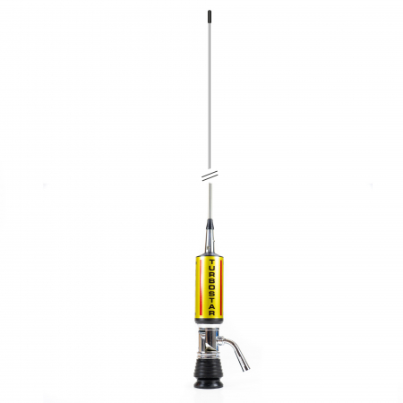 Antena CB LEMM TURBOSTAR 3001, Gold, 2000W, 26.5-28MHz, 200 cm, cu cablu RG58 4 m si mufa PL259 [3]