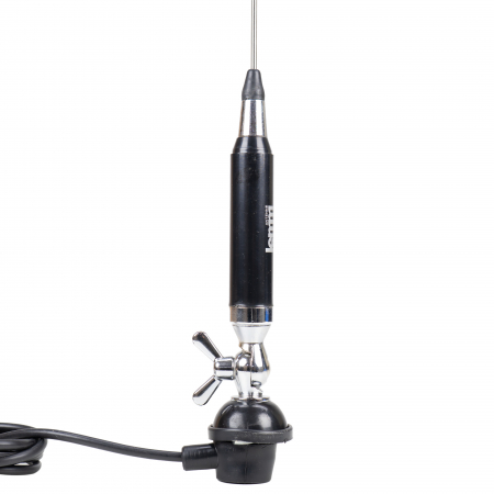 Antena CB LEMM Z2000-AT 1500, lungime 167 cm, castig 3dB, 26.5-28.0 MHz, 300W, cablu RG58 4 m [1]